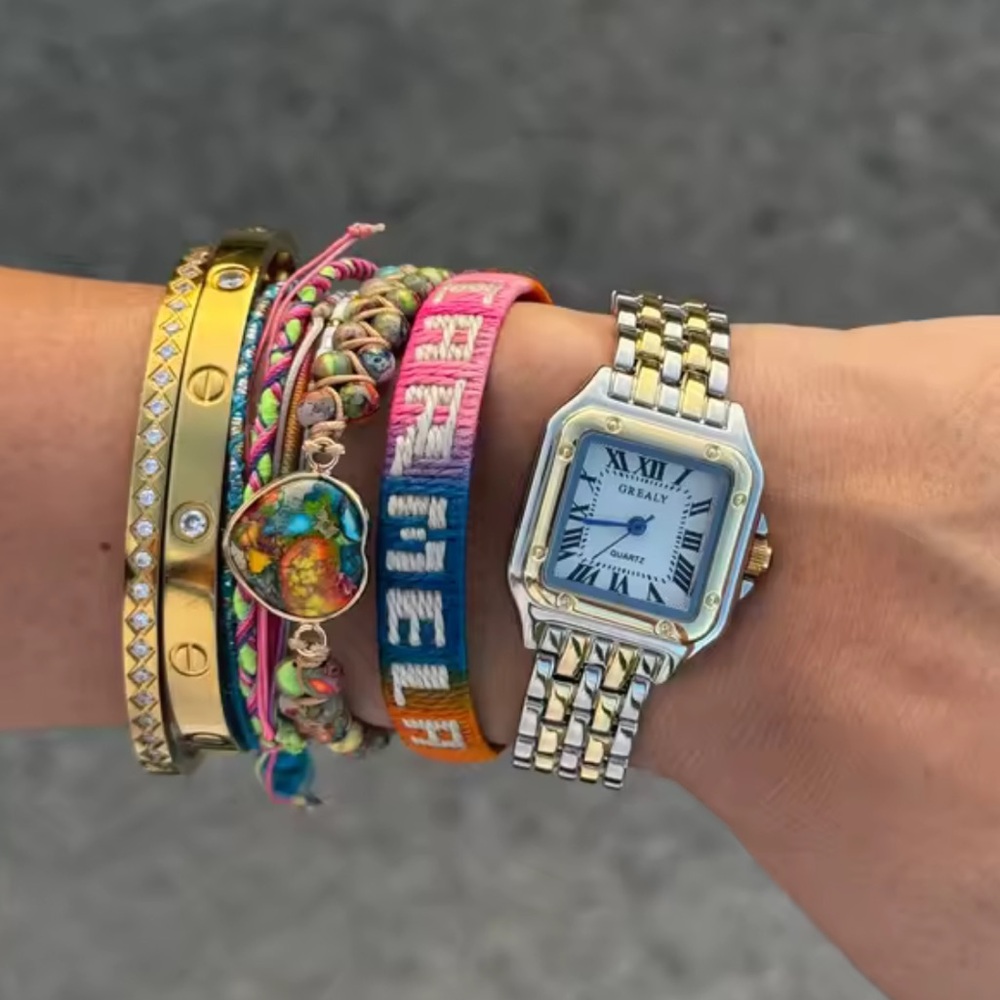 Silver Watch Stainless Steel Jewelry Accessory
